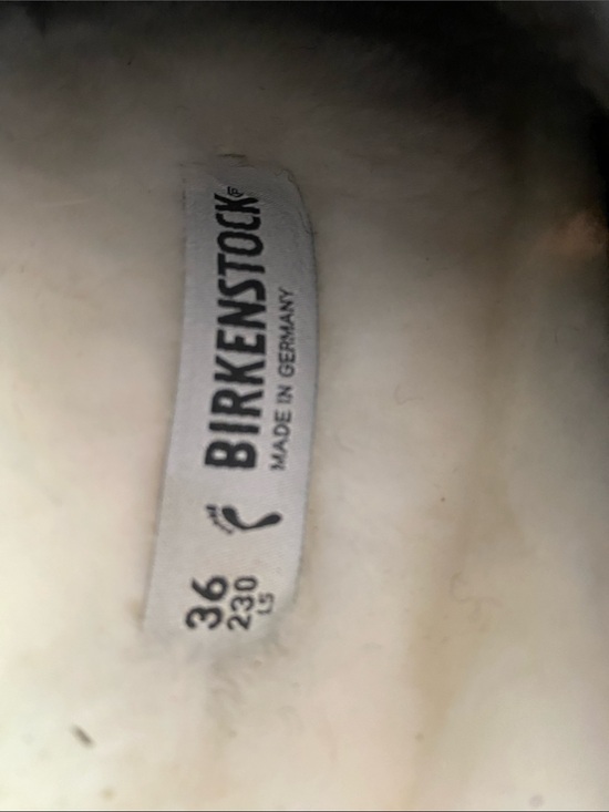 Birkenstock Dark Gray Wool Felt Slip-On Clogs main image 1